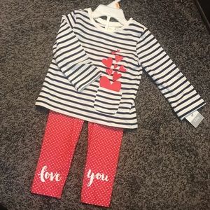 🆕 NWT Carters Long Sleeve 2 Piece Set